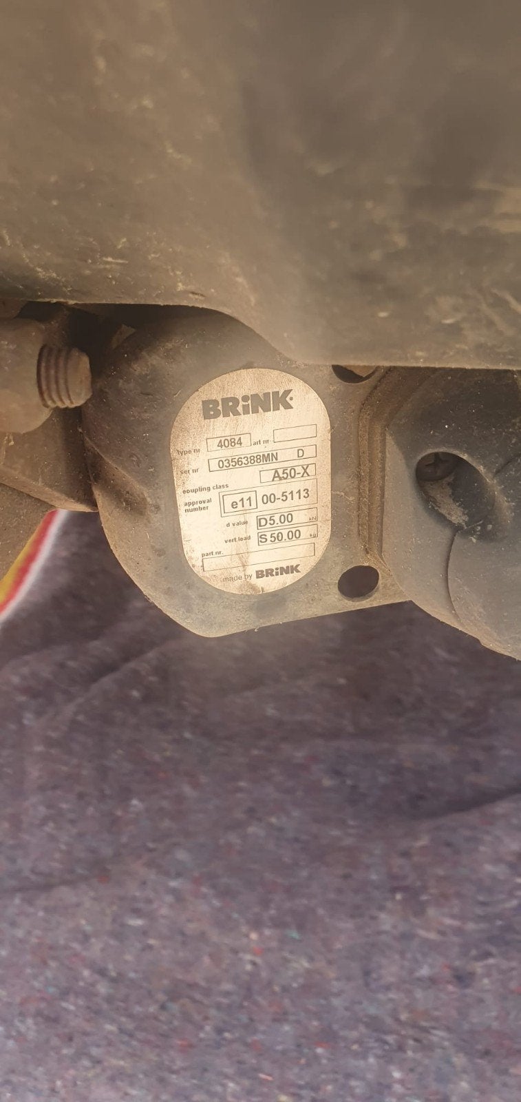 Brink Trekhaak Type 4084 - Gebruikt, Ophalen of Verzenden
