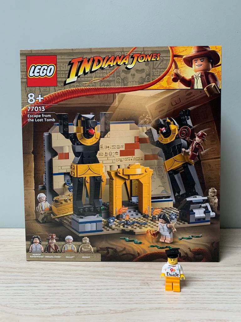 Lego set 77013 indiana jones ontsnapping uit de tombe, Ophalen of Verzenden, Nieuw, Complete set, Lego