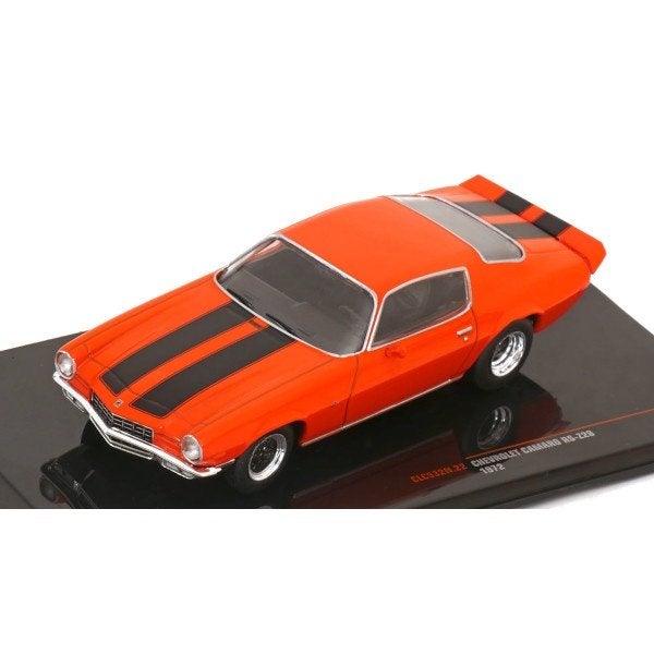 Chevrolet Camaro RS-Z28 1972 Oranje Model 1/43 Ixo Models, Overige merken, Ixo Models, Auto, Ixo Models