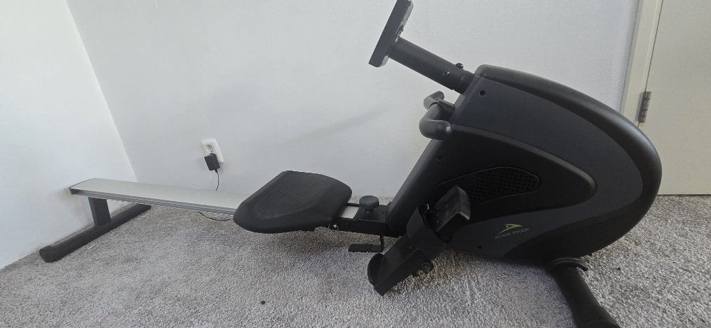Active Touch Roeitrainer–Digitaal Display–Nauwelijks gebruik, Sport en Fitness, Ophalen, Benen, Aluminium, Zo goed als nieuw