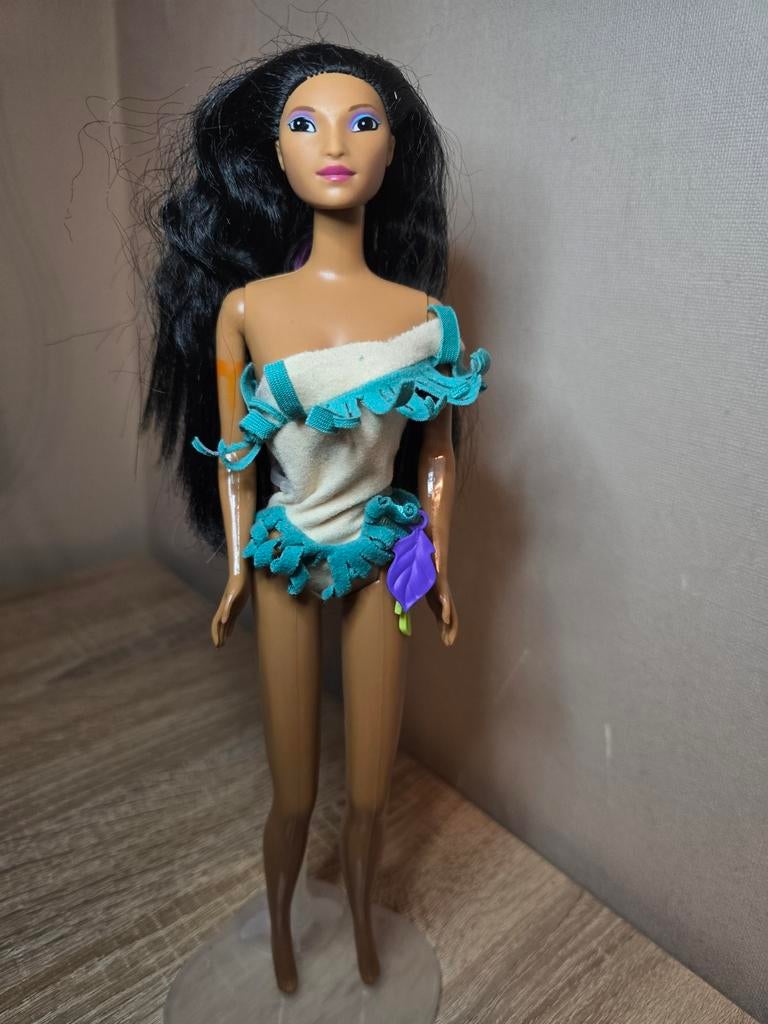 Barbie Pocahontas Color Splash Hair Mattel, Ophalen of Verzenden, Pop