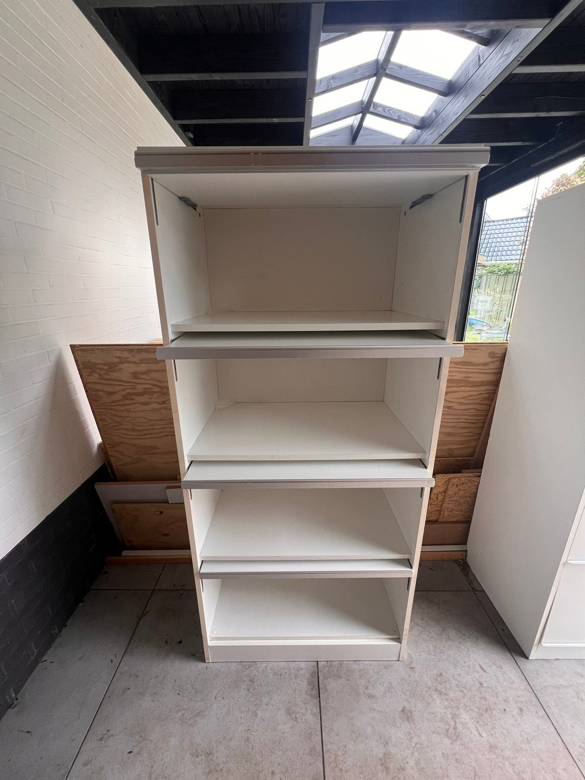 Gratis opbergkasten, Tuin en Terras, Ophalen, Zo goed als nieuw, Hout, Overige typen