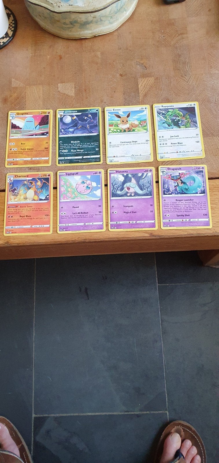 Pokémon Kaarten Set: Charizard, Eevee, Umbreon, Rayquaza,, Hobby en Vrije tijd, Verzamelkaartspellen | Pokémon, Ophalen of Verzenden