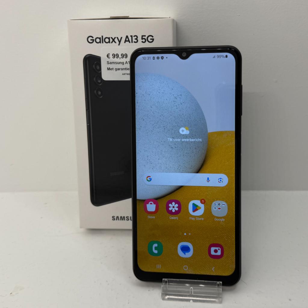 Samsung Galaxy A13 5G 128GB Zwart | Met garantie, Toulonselaan 72, Ophalen of Verzenden, Zo goed als nieuw, Used Products Dordecht