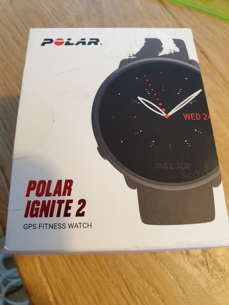 Polar Ignite 2 smart sporthorloge, Gebruikt, Verzenden, Zwart, POLAR