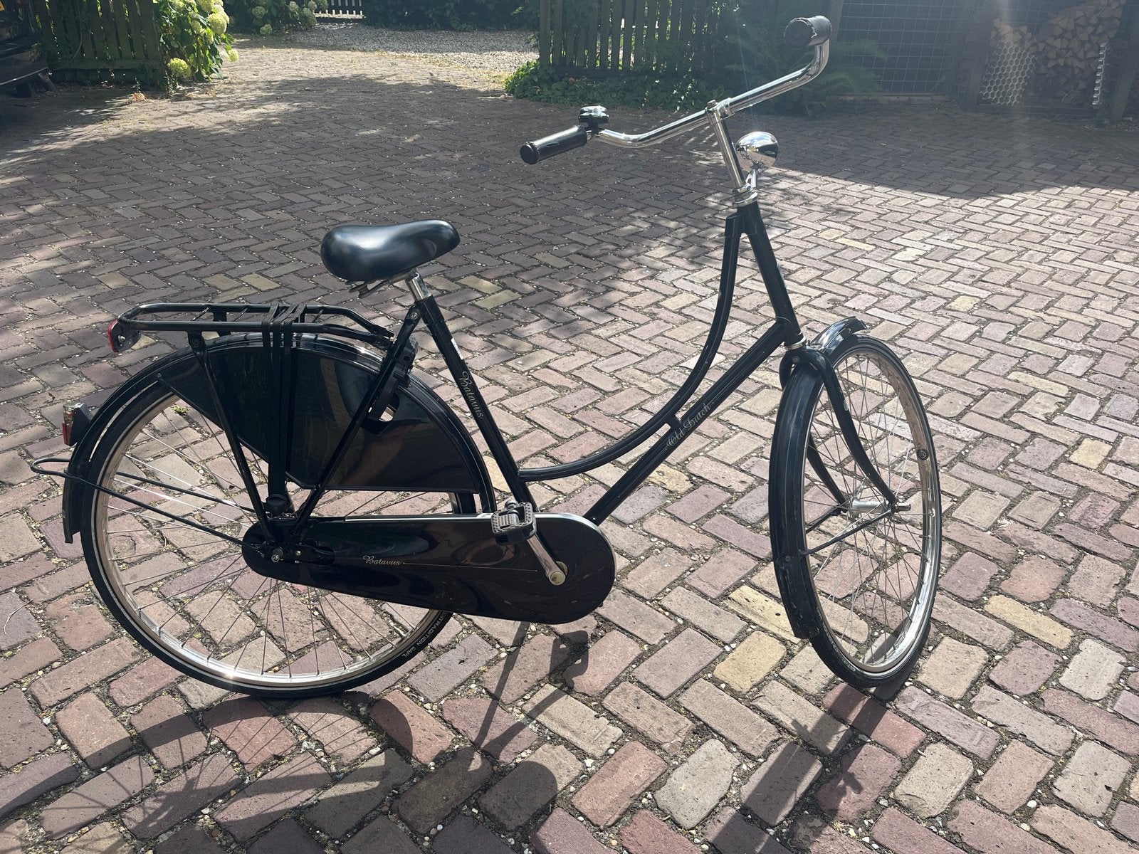 Batavus Old Dutch Damesfiets - Zwart, Gebruikt, Ophalen, Terugtraprem, Gebruikt, Batavus
