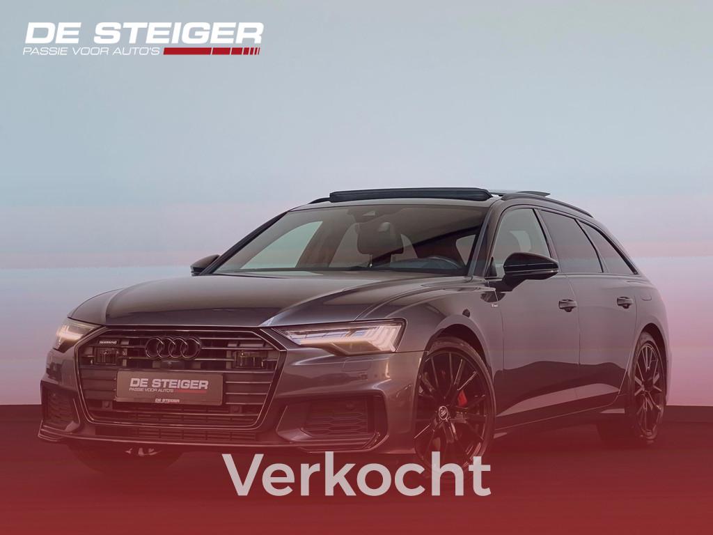 Audi A6 Avant 55 TFSI e quattro Competition RS Seats ACC Pan, Auto's, Automaat, Gebruikt, Zwart, 4 cilinders
