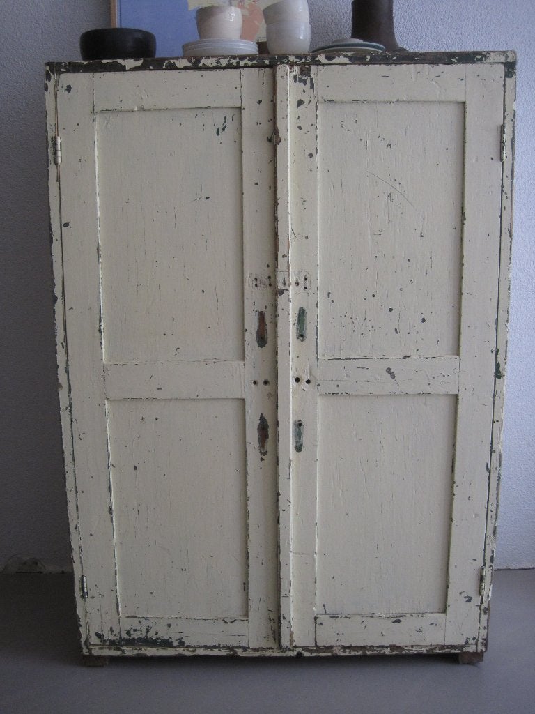 Pakhuis Noord vintage industriële oude kast, Ophalen, Gebruikt