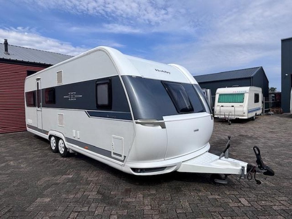 Hobby De Luxe 650 KMFE bj.2016, NIEUWE VOORTENT, MOVER!!!, Schokbreker, Rondzit, Hobby, Bedrijf