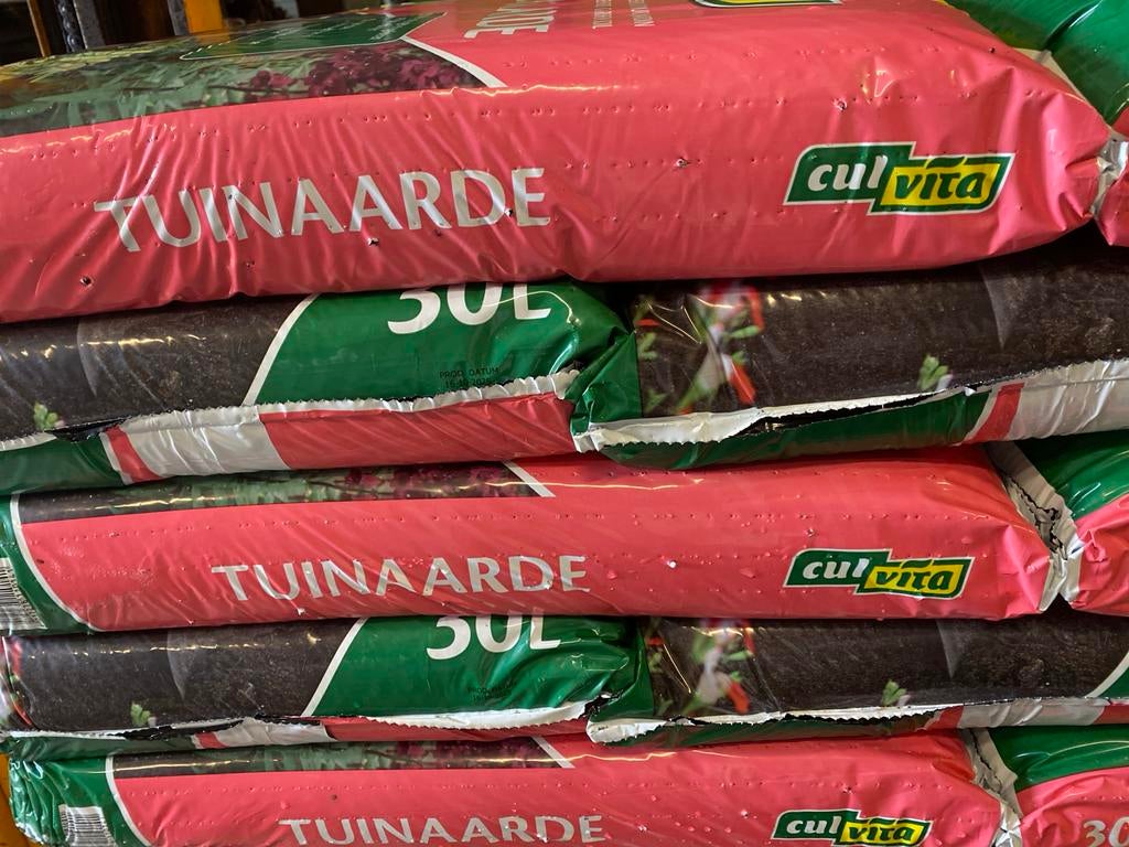 Bemeste Tuinaarde 30 Liter - Culvita, Tuin en Terras, Ophalen, Tuinaarde
