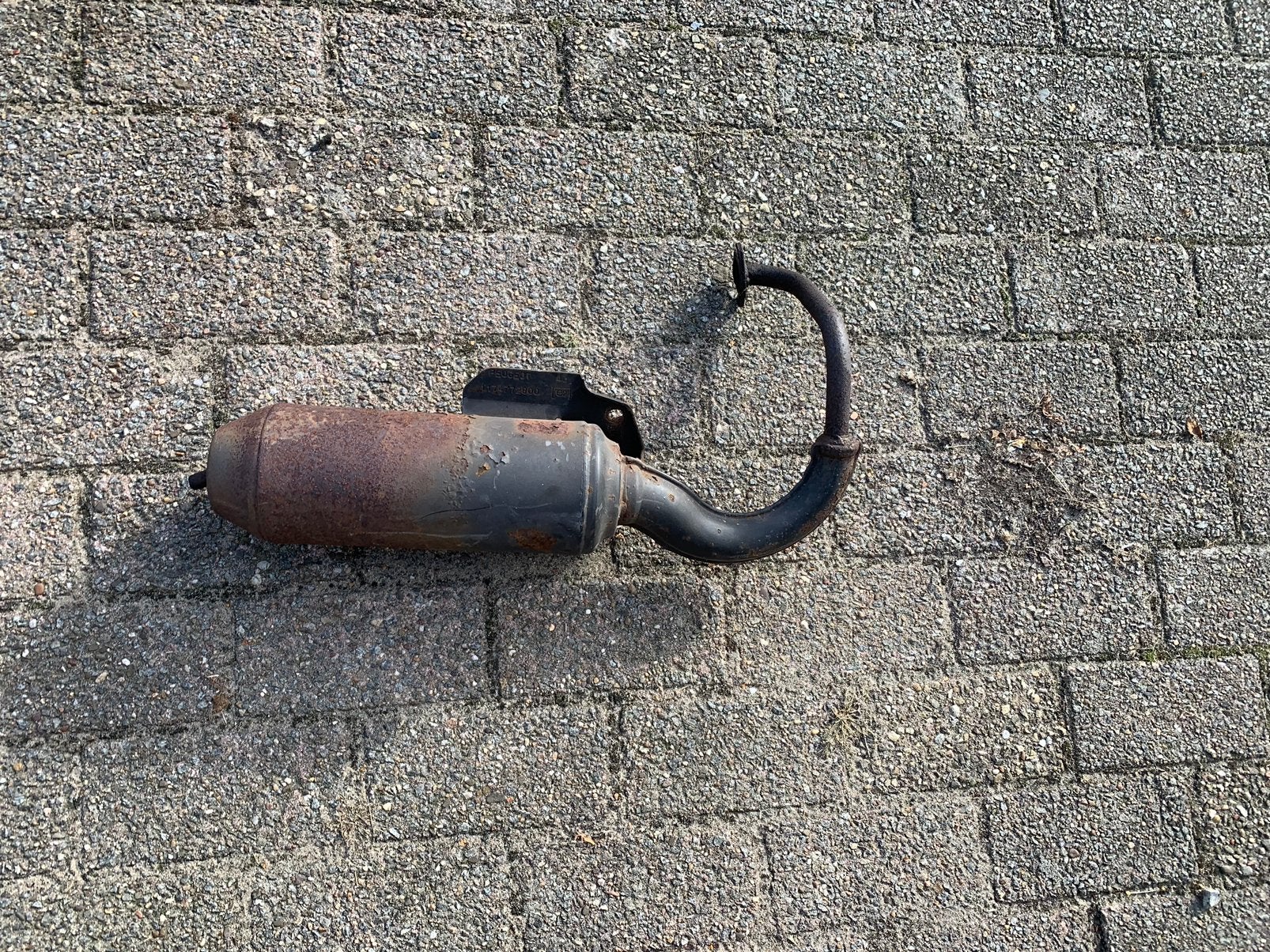 Orginele snor uitlaat peugeot vivacity, Ophalen of Verzenden, Gebruikt, Uitlaat, Peugeot
