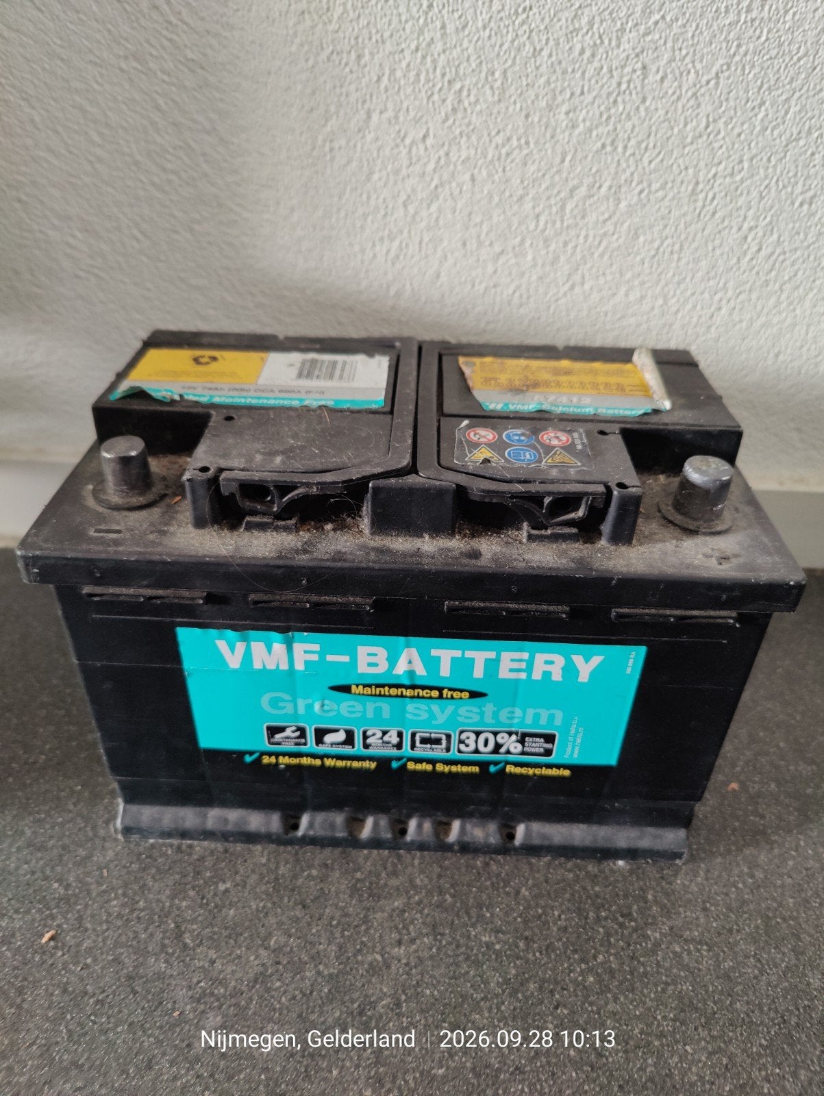 VMF autoaccu, Gebruikt, Overige automerken