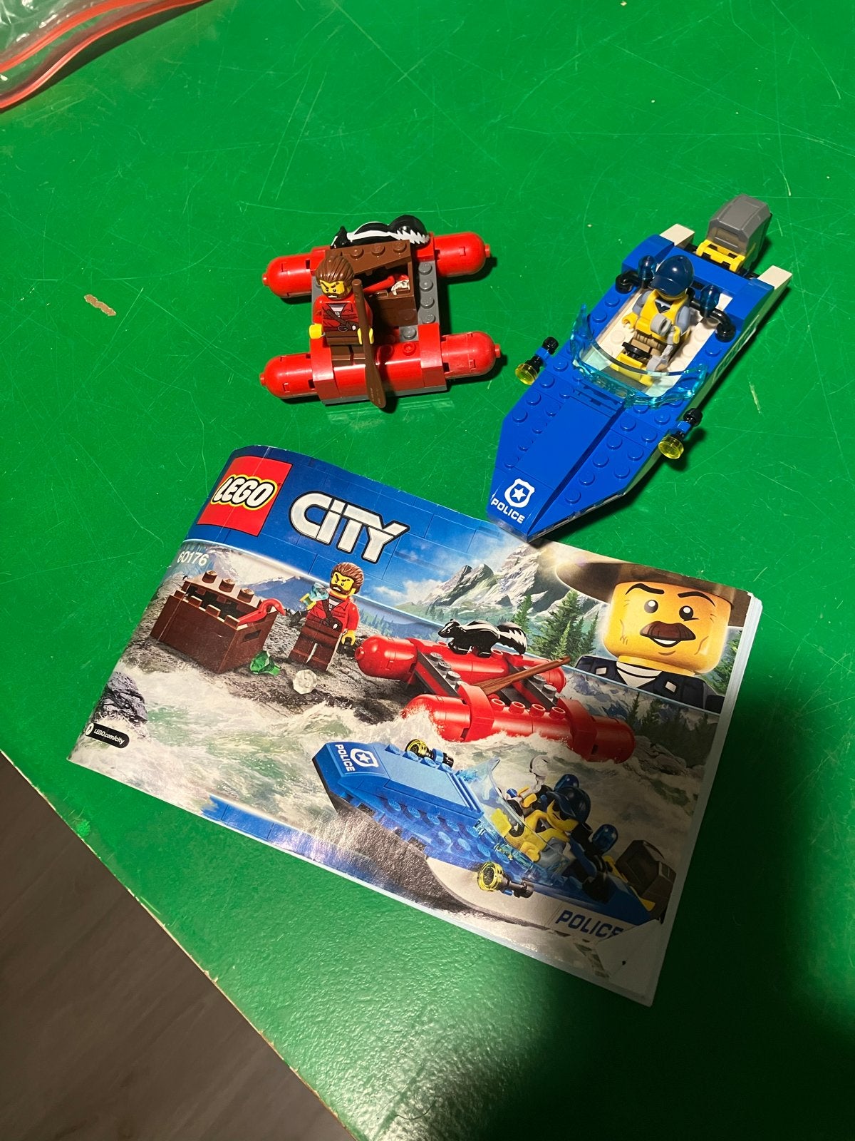 Lego City 60176 Wildwatervlucht Compleet met boekje, City, Lego, Ophalen of Verzenden, Zo goed als nieuw