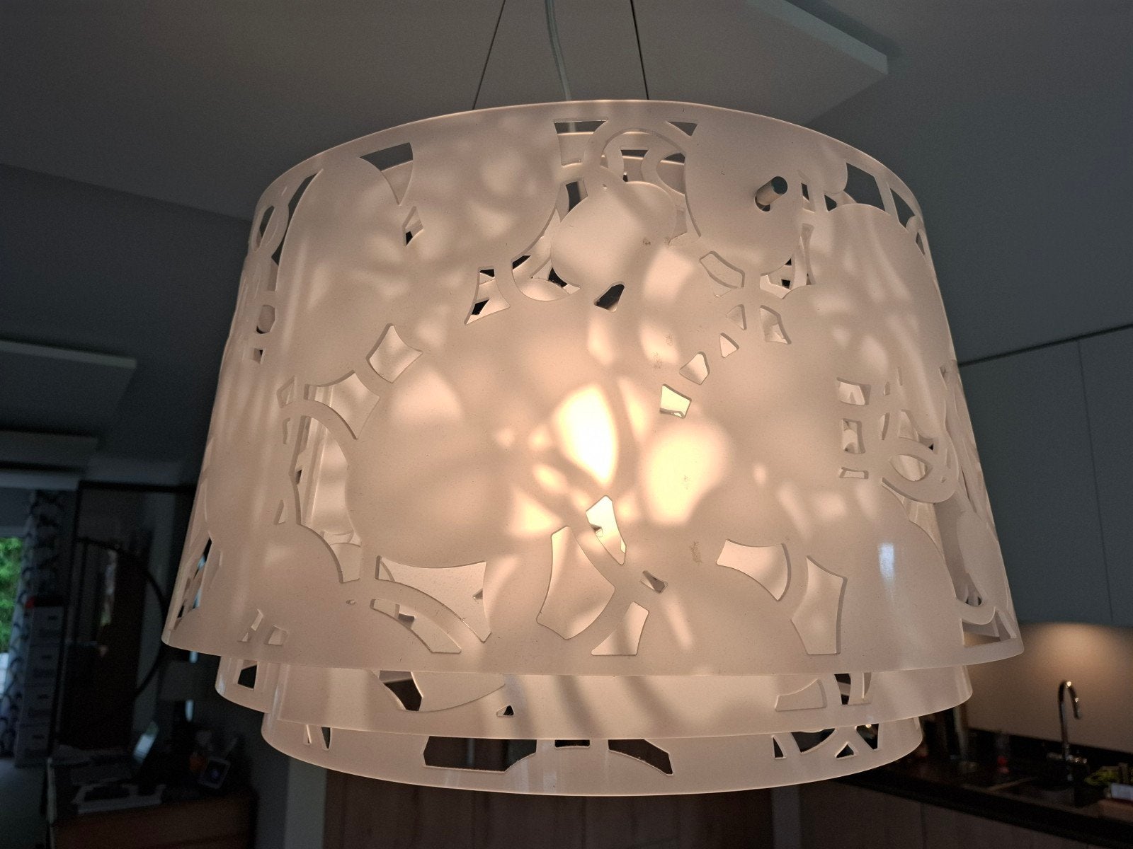 Louis Poulsen Collage 450 hanglamp - Louise Campbell, Kunststof, Gebruikt, Modern, Scandinavisch design, E27 (groot)