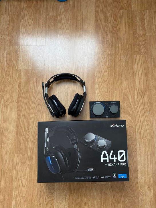 Astro a40 headset gaming, Computers en Software, Headsets, Gebruikt, Ophalen of Verzenden, Over-ear, Gaming headset
