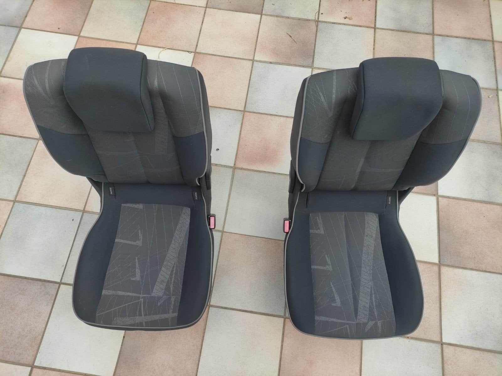 Achterbank zetels (links - rechts) Renault Grand Scenic 2003, Auto-onderdelen, Interieur en Bekleding, Ophalen of Verzenden, Gebruikt