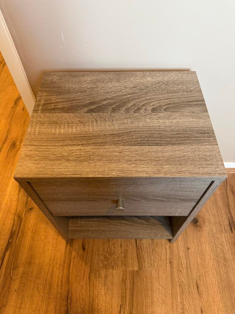 Nachtkastje, Huis en Inrichting, Ophalen, Gebruikt, Minder dan 45 cm, Minder dan 55 cm