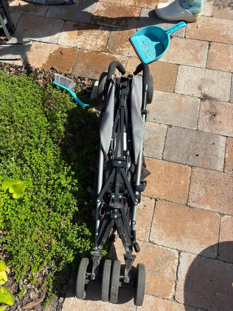 Chico buggy, Ophalen, Gebruikt