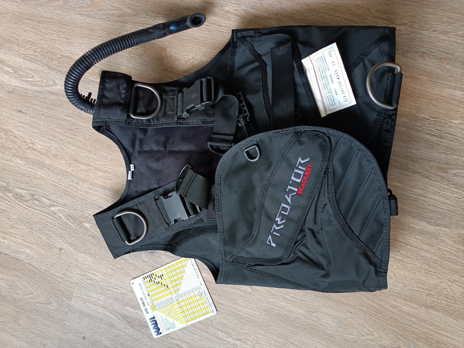 Duikvest Predator Seahawk - Zo goed als nieuw, Ophalen of Verzenden, Zo goed als nieuw, Trimvest of Wing