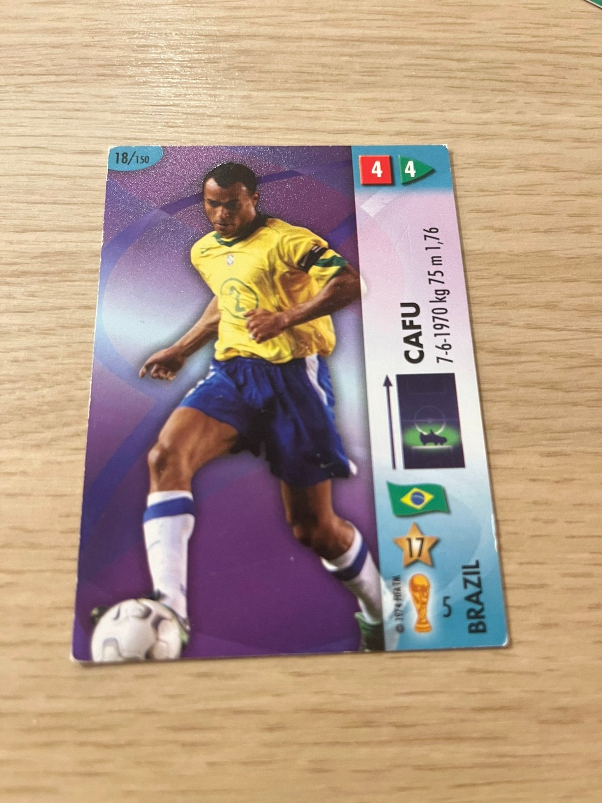 Cafu WK 2006 Panini Brazilie, Ophalen of Verzenden, Zo goed als nieuw, Sticker
