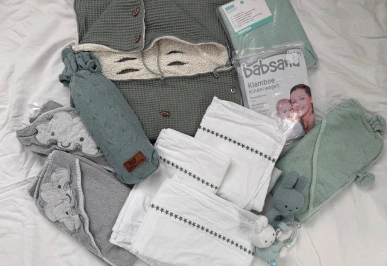 Babypakket met basisitems, Ophalen of Verzenden, Zo goed als nieuw