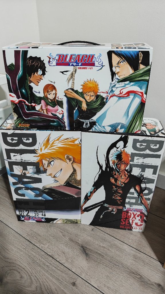 Bleach Manga Box Sets 1 t/m 3, Boeken, Strips | Comics, Complete serie of reeks, Zo goed als nieuw, Japan (Manga), Tite Kubo
