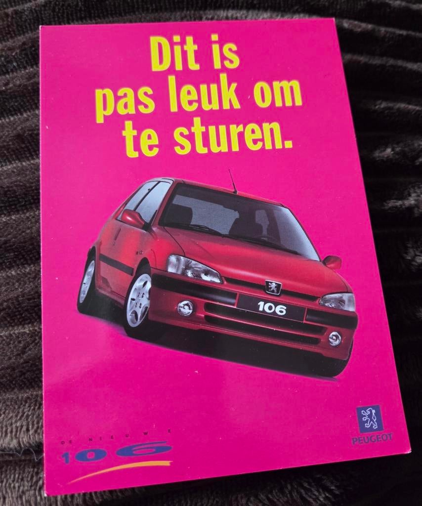 Peugeot 106, Verzenden, 1960 tot 1980, Ongelopen, Voertuig