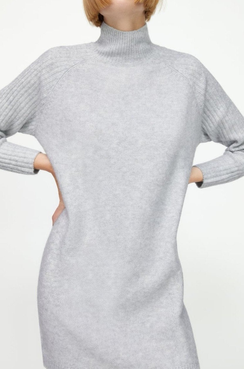 ZARA trui/jurkje met wol en kameel mt. M, Kleding | Dames, Maat 38/40 (M), Verzenden, Zara, Nieuw