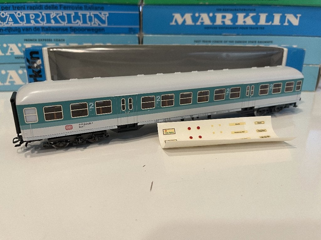 Märklin 4259 Personenwagen DB Duitsland Stadsvervoerwagen, Wisselstroom, Gebruikt, Wagon, Ophalen of Verzenden