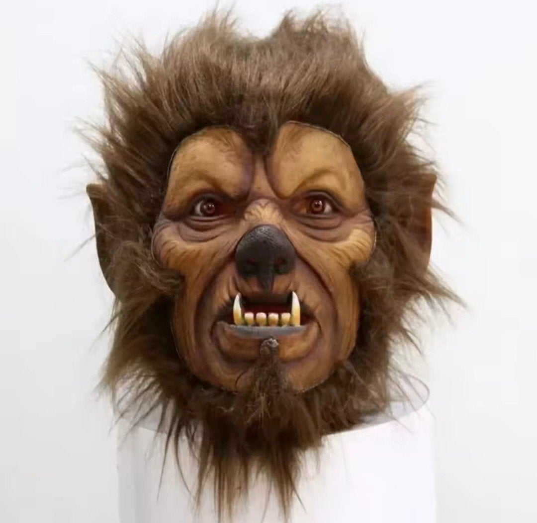 Weerwolf Masker, Verzenden, Nieuw, Halloween of Griezel