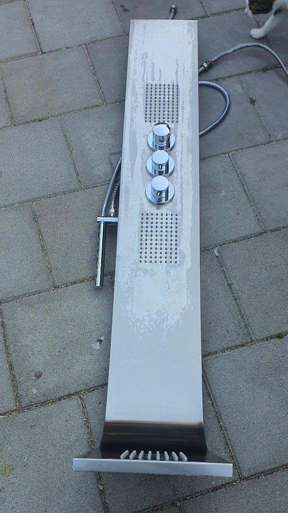Regendouche, Ophalen, Gebruikt