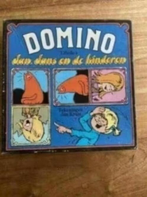 Domino : Libelle’s ( tijdschrift) Jan, Jans en de kinderen, Ophalen of Verzenden, Gebruikt