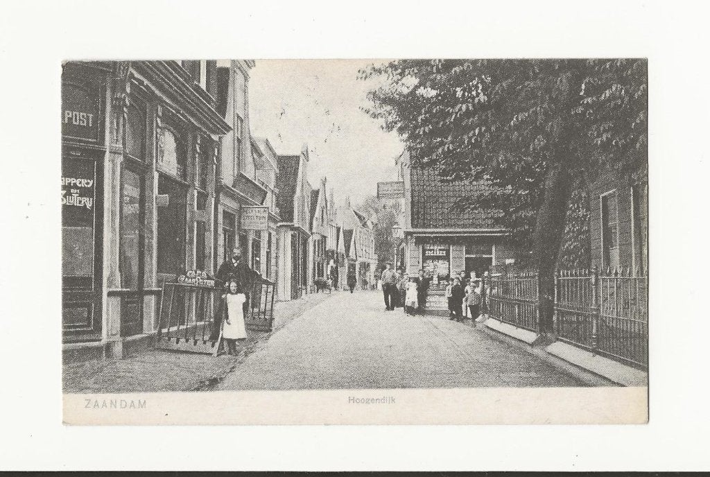 Zaandam Hoogendijk, Ophalen, Voor 1920, Ongelopen, Noord-Holland