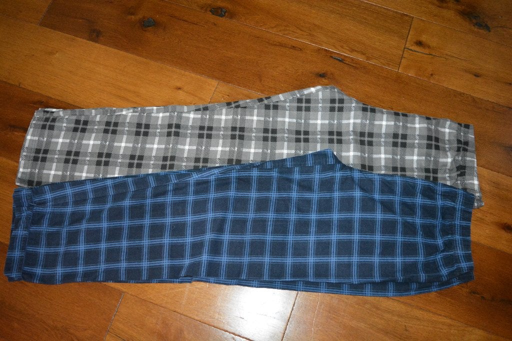 2 zgan katoenen heren pyjama broeken, maat L, Ophalen of Verzenden, Zo goed als nieuw, Maat 52/54 (L), Zeeman
