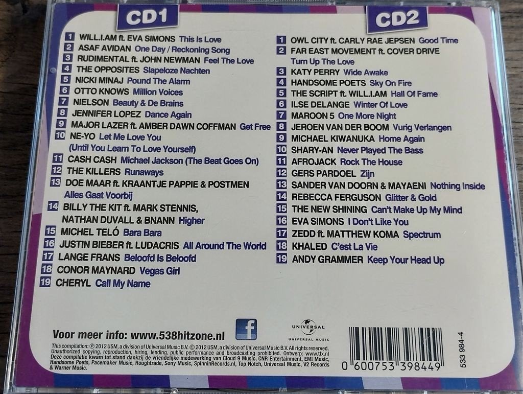 Hitzone 63 [2 CD], Ophalen of Verzenden, Gebruikt, Pop