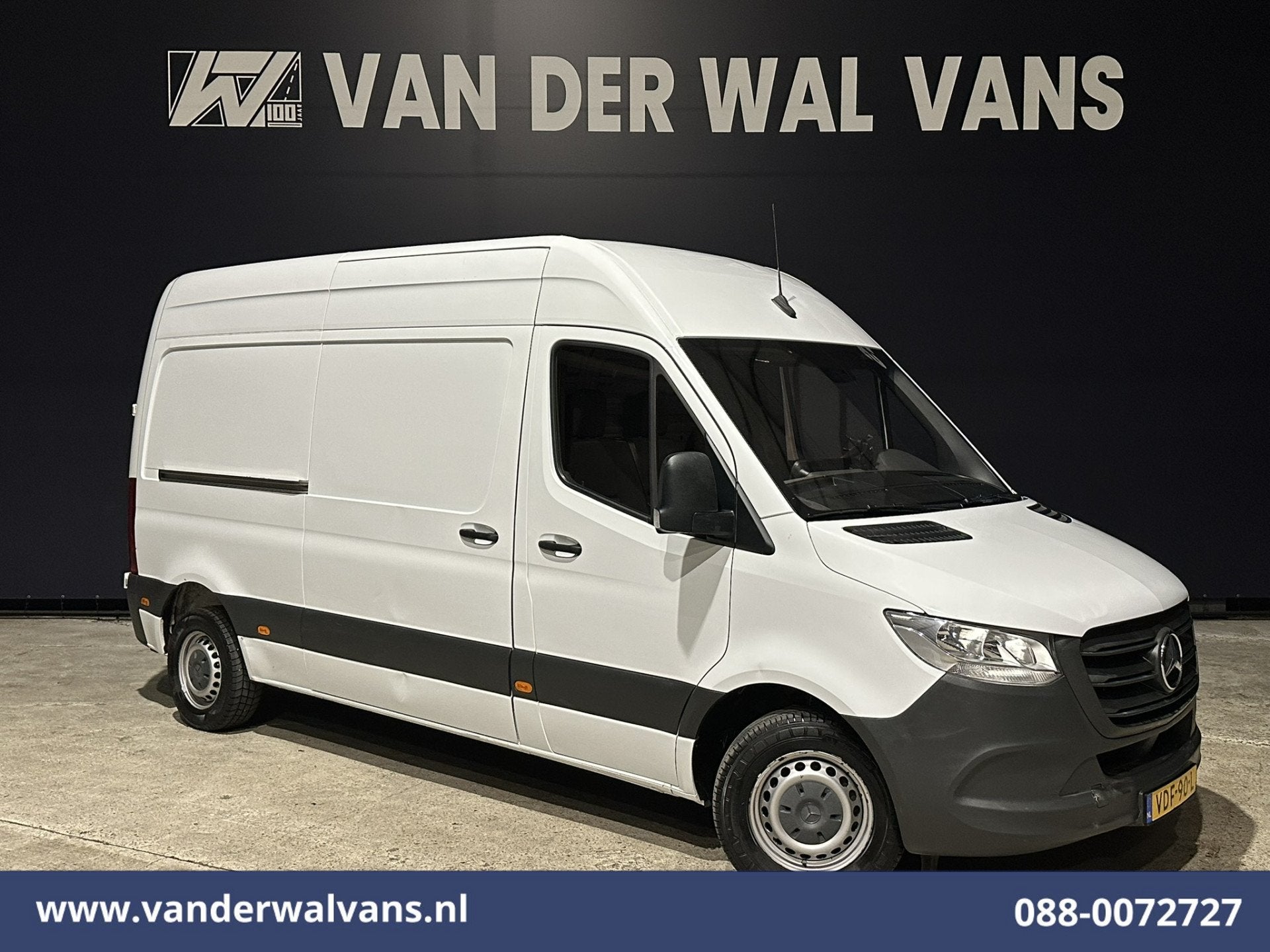 Mercedes-Benz Sprinter 314 CDI L2H2 Euro6 Airco | Trekhaak B, Voorwielaandrijving, Dealer onderhouden, Stof, 2000 kg