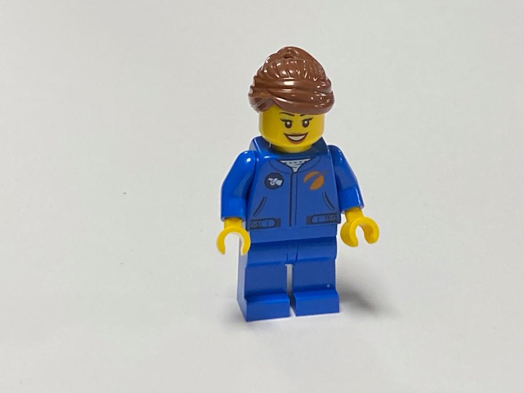 Lego City Minifiguur cty1036 vrouwelijke astronaut, City, Lego, Nieuw, Ophalen of Verzenden