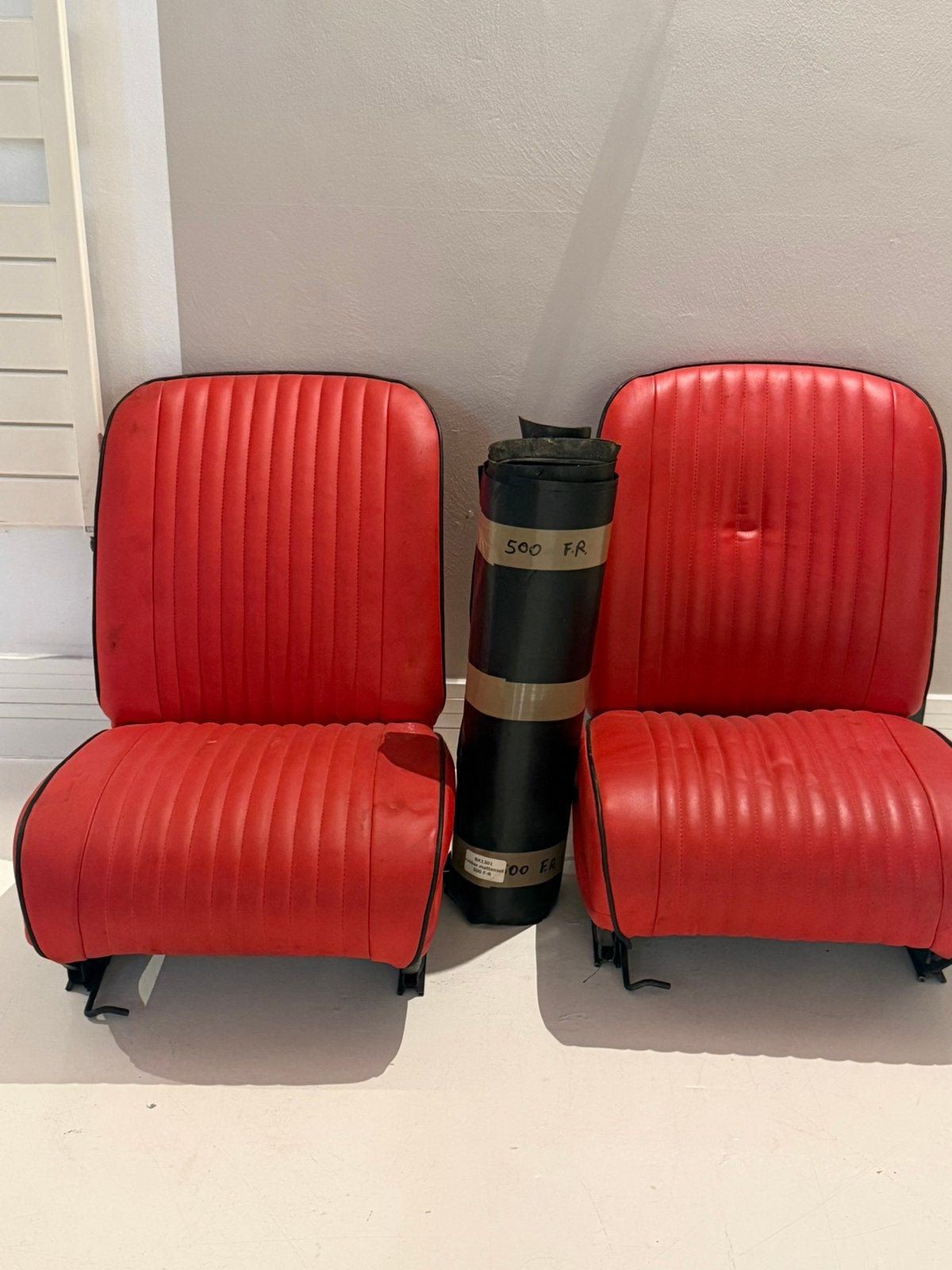 Fiat 500 stoelen met vloermatten set, Auto-onderdelen, Ophalen, Gebruikt, Fiat