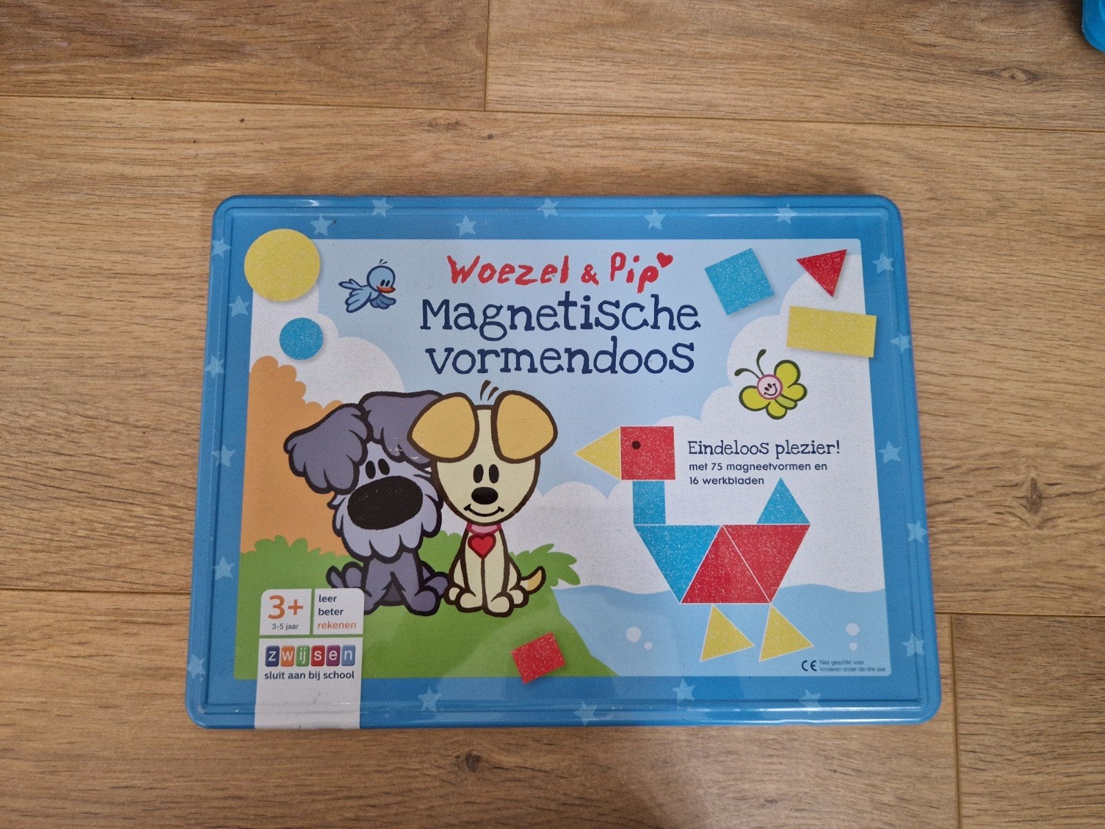 Woezel en Pip magnetische vormendoos 3-5 jaar, Ophalen of Verzenden, Zo goed als nieuw, Knutselen