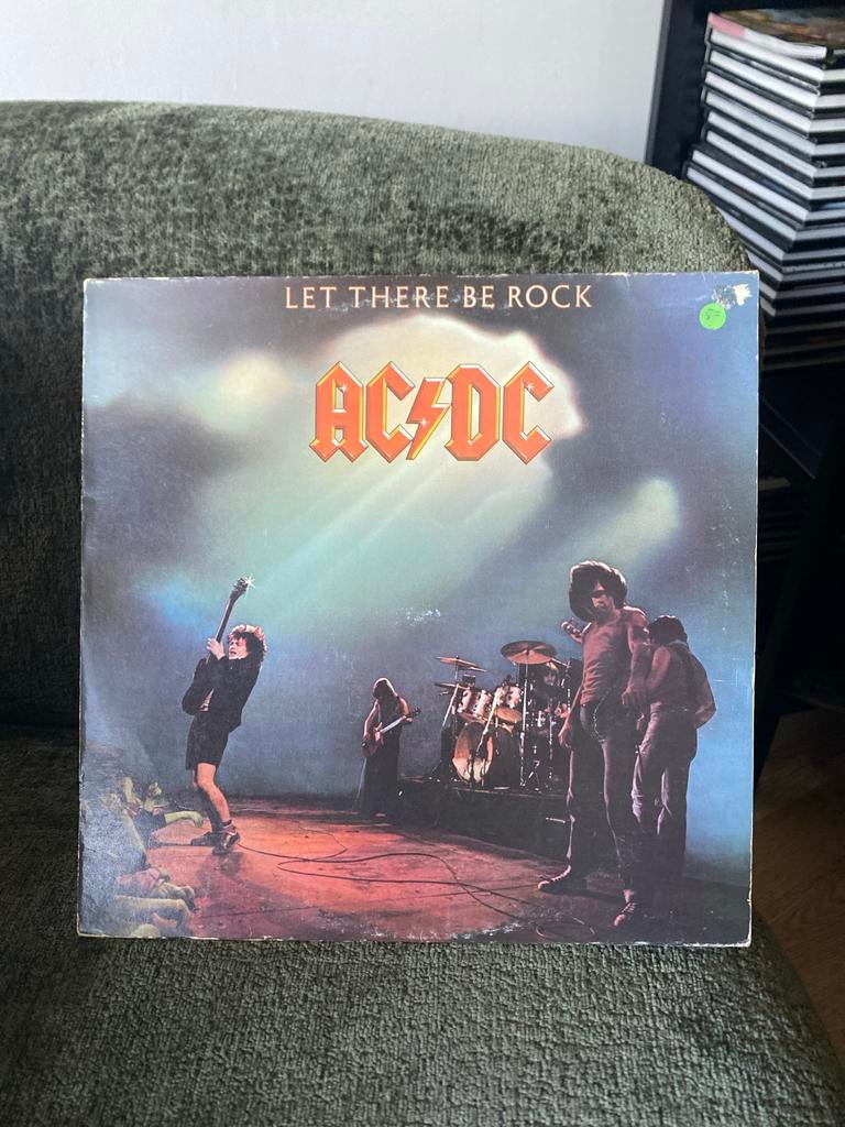 AC/DC - Let There Be Rock LP (1977) - Hardrock Klassieker, Gebruikt, Originele persing, Ophalen of Verzenden, 1970 - 1979
