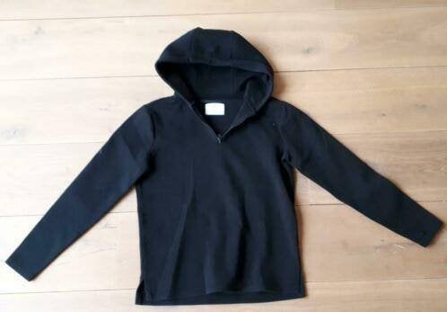 DISTRIKT Zwarte Hoodie - Maat XS, Zwart, DISTRIKT, Ophalen of Verzenden, Zo goed als nieuw