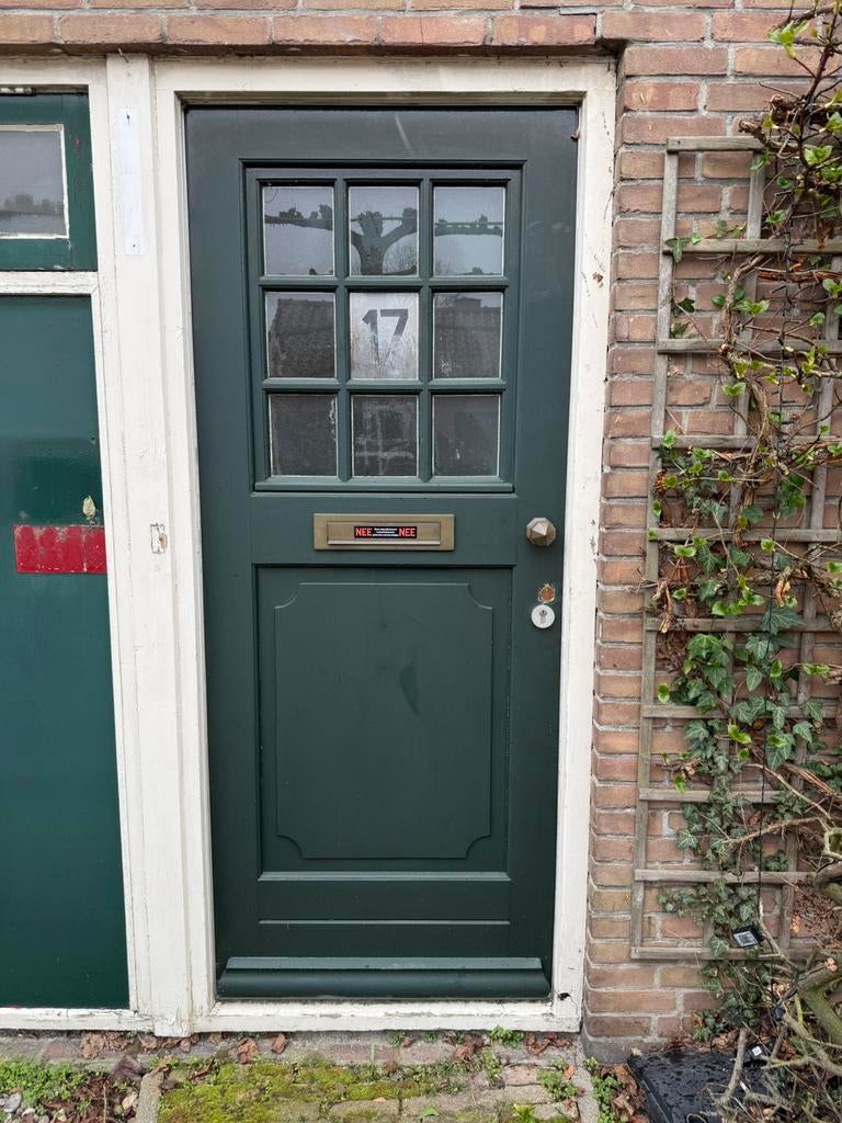 Zware voordeur met veiligheids beslag, Ophalen, Gebruikt, 80 tot 100 cm, Buitendeur