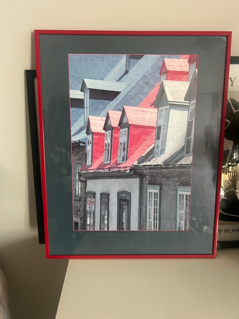 Mooie afbeelding in lijst 40 x 50 cm, 50 – 75, Minder dan 50 cm, Ophalen of Verzenden, Zo goed als nieuw