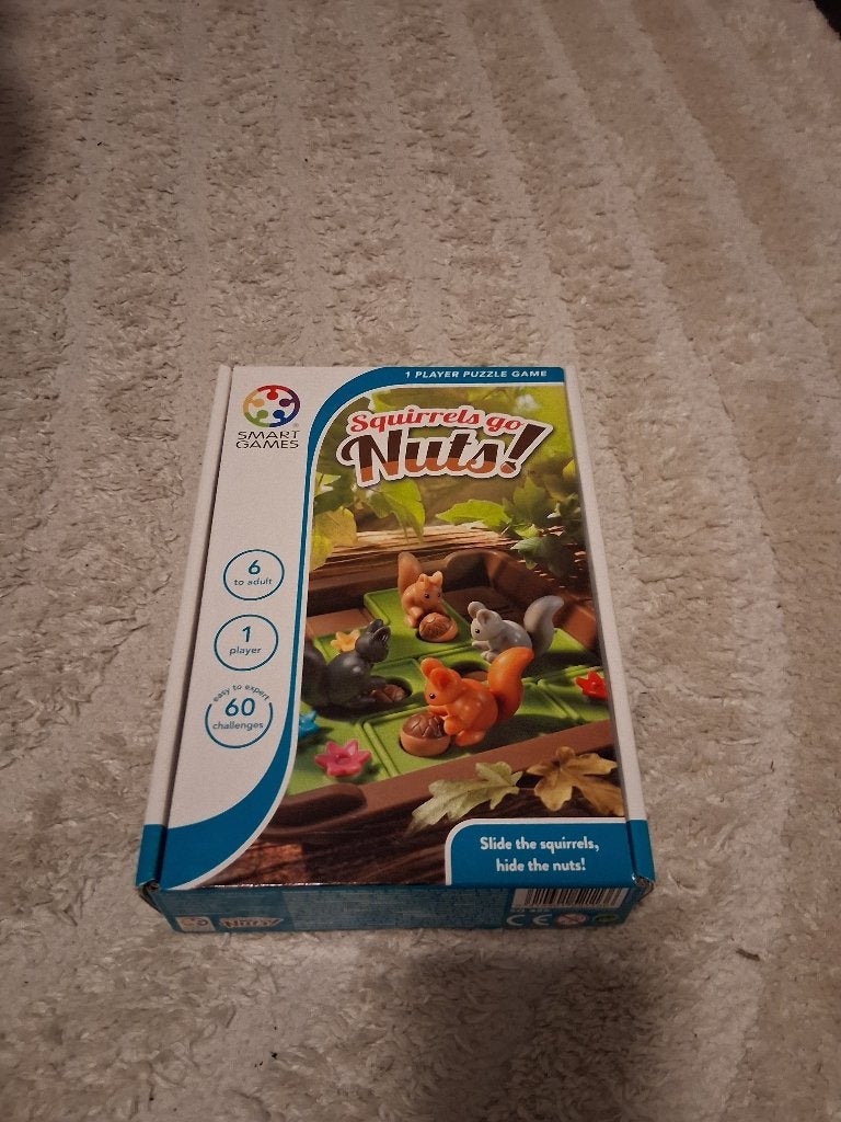 Smartgames squirrels go nuts, Ophalen of Verzenden, Meer dan 50 stukjes, Zo goed als nieuw