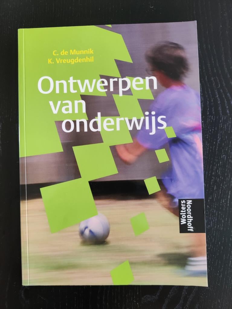 C. de Munnik K. Vreugdenhil - Ontwerpen van onderwijs, Boeken, Sociale wetenschap, C. de Munnik; K. Vreugdenhil, Ophalen of Verzenden