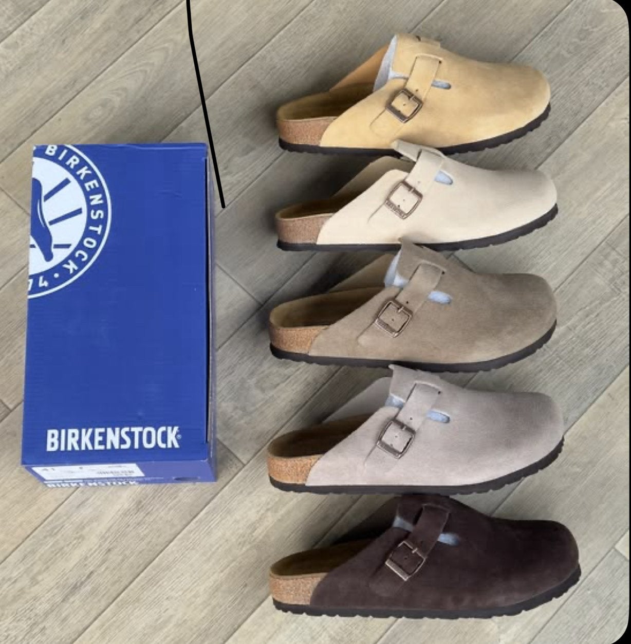 Birkinstock maat 38 t/m 44, Ophalen of Verzenden, Zo goed als nieuw, Overige kleuren