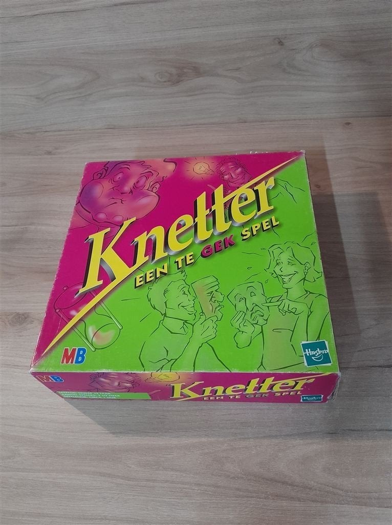 Knetter een te gek spel - s5361, Hobby en Vrije tijd, Gezelschapsspellen | Bordspellen, Verzenden, Zo goed als nieuw