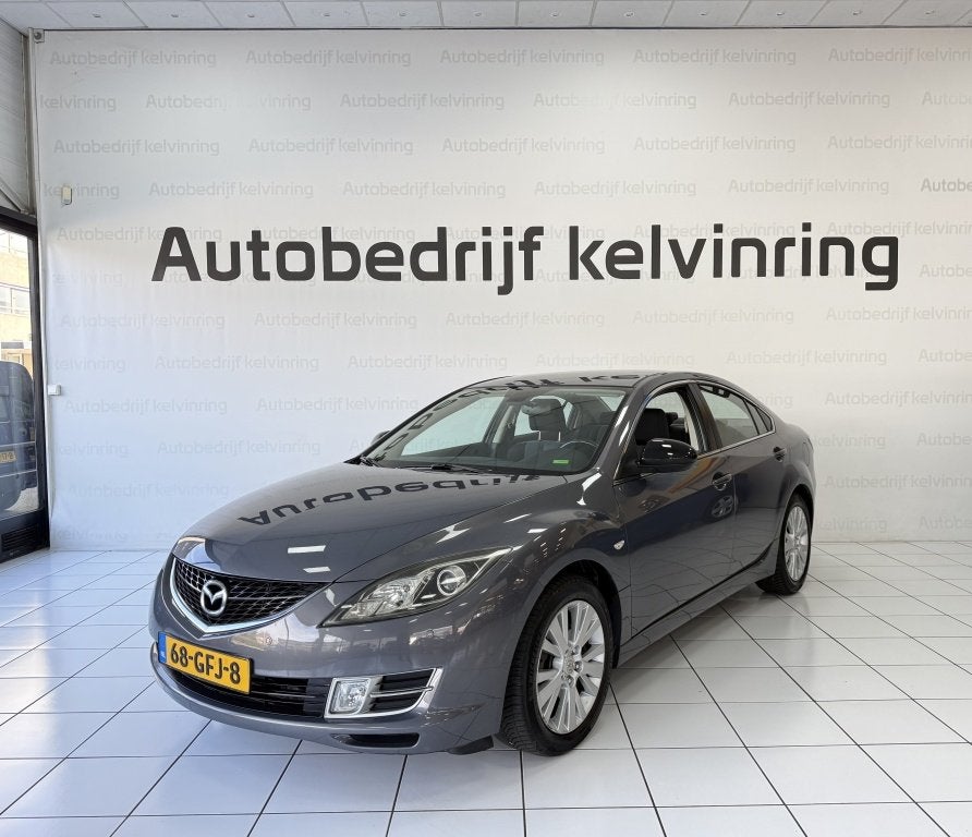 Mazda 6 1.8 Touring Bovag Garantie (bj 2008), Gebruikt, 4 cilinders, Origineel Nederlands, Bedrijf