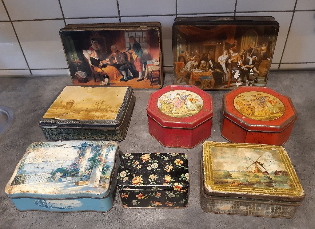 nostalgische blikken, Verzamelen, Ophalen of Verzenden, Gebruikt, Overige, Overige merken