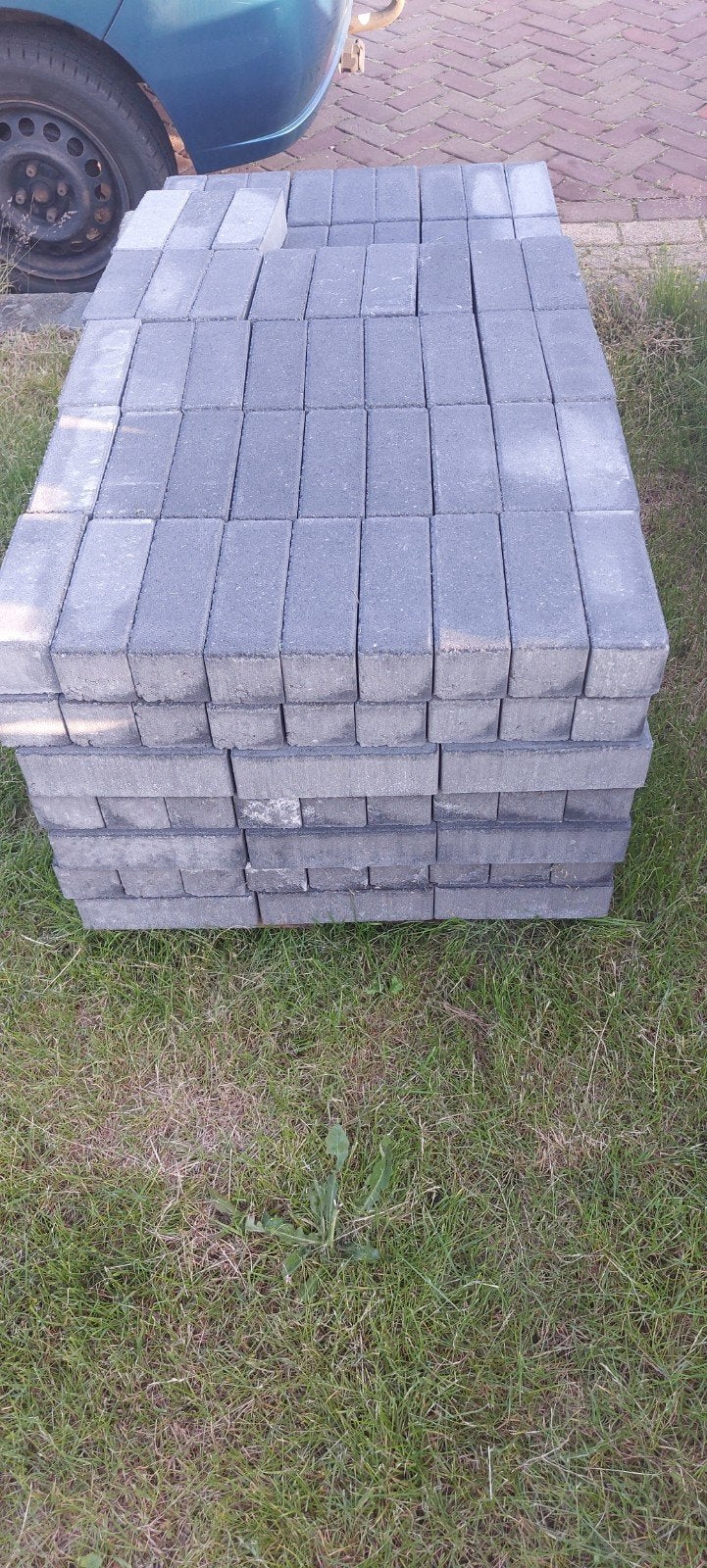 Nieuwe klinkers antraciet., Ophalen of Verzenden, Nieuw, Beton, Klinkers